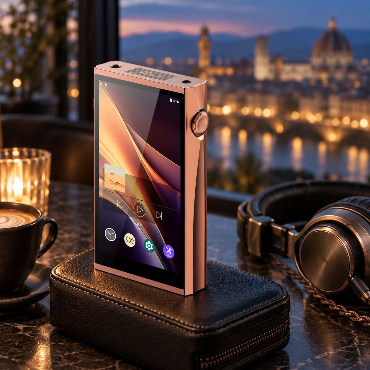 SHANLING M7T Master asztali és hordozható audio rendszerben