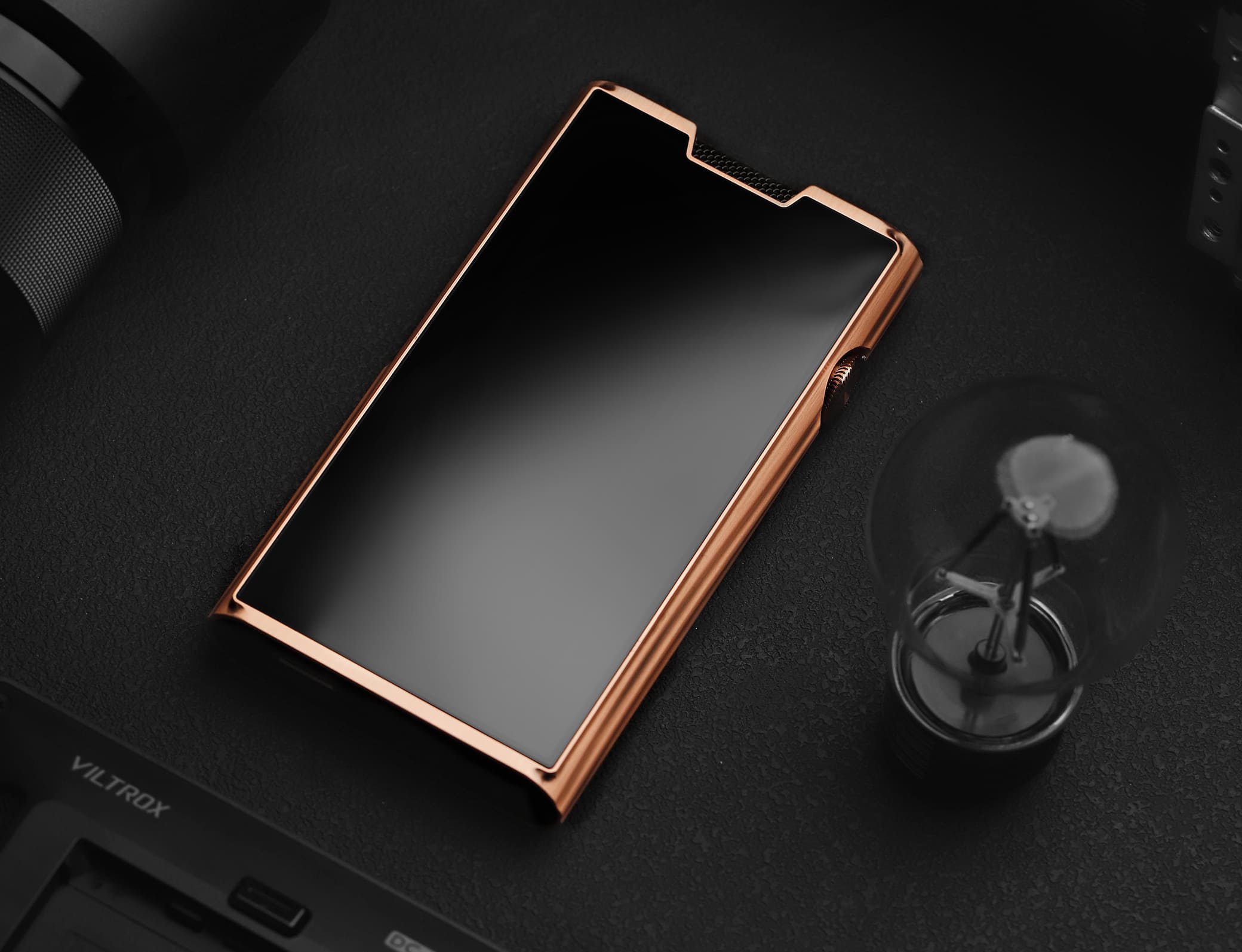 Shanling M8T Cu limitált rézkiadású Android csöves zenelejátszó