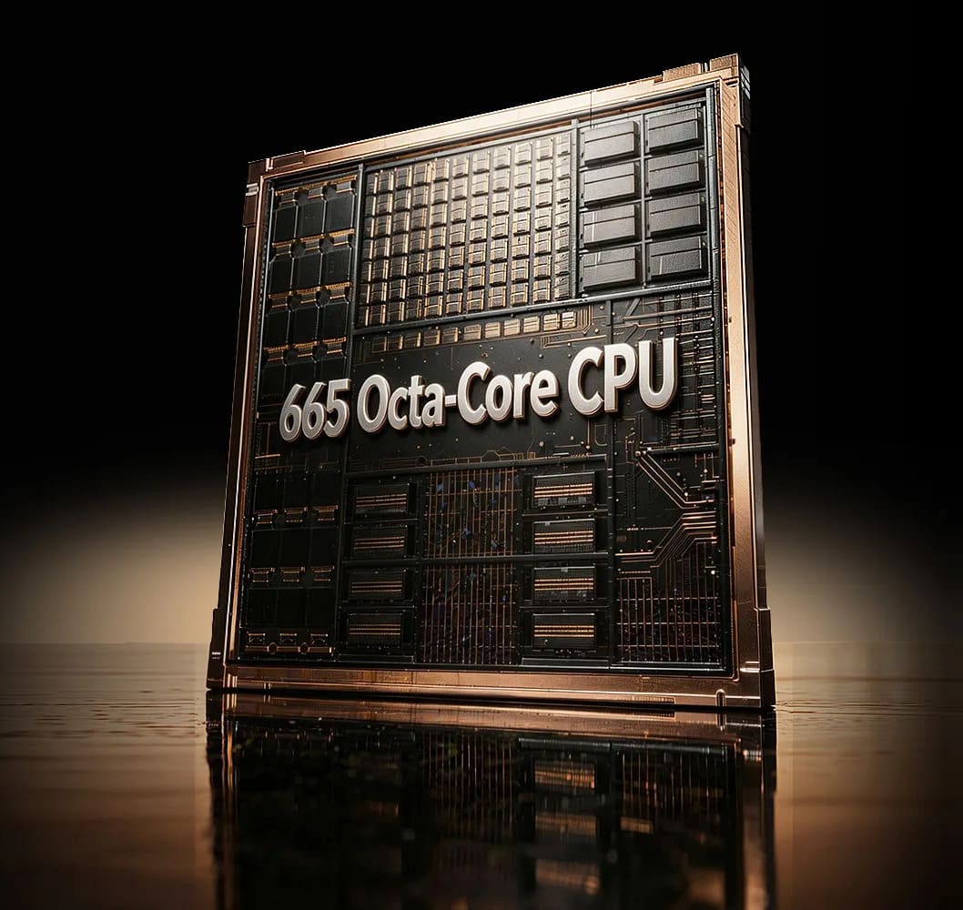 Qualcomm Snapdragon 665 nyolcmagos processzor